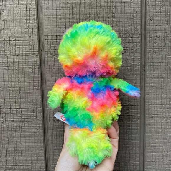 Ty Rainbow and Black Plush Owl Toy Set - Picture 3 of 16